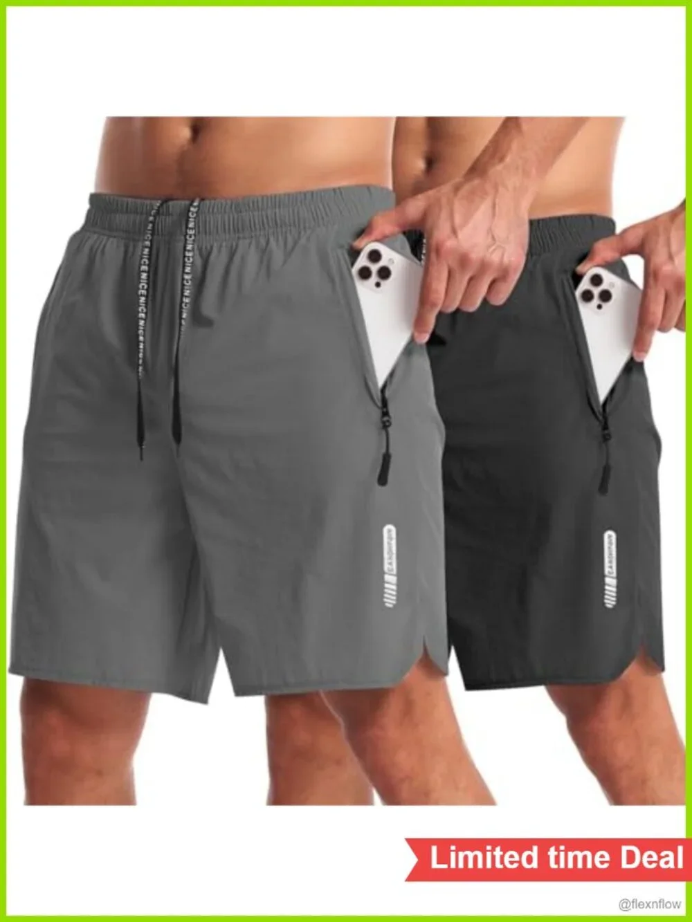 Mens Workout Athletic Shorts 7